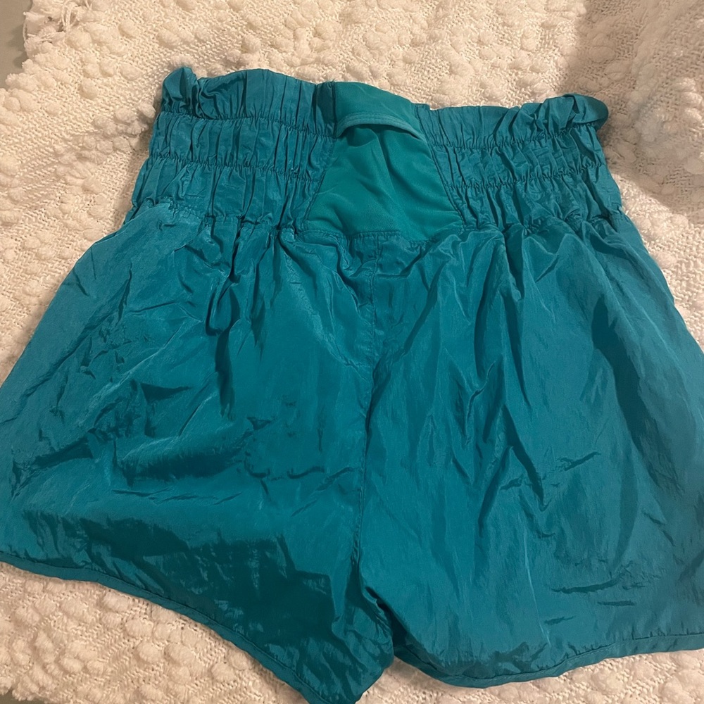 Blue Free People Movement Shorts